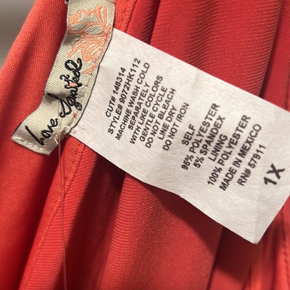 NWT LOVE SQUARED DRESS SIZE 1X - Picture 3 of 10